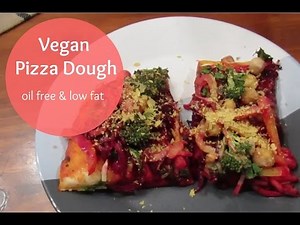 Oil Free Vegan Pizza Dough Recipe