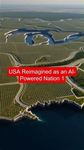 USA Reimagined as an AI-Powered Nation 1 #shorts