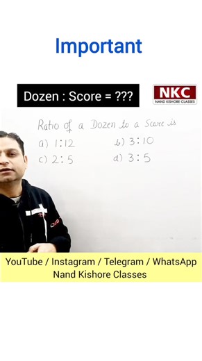 Dozen and Score | Maths Solutions by Nand Kishore