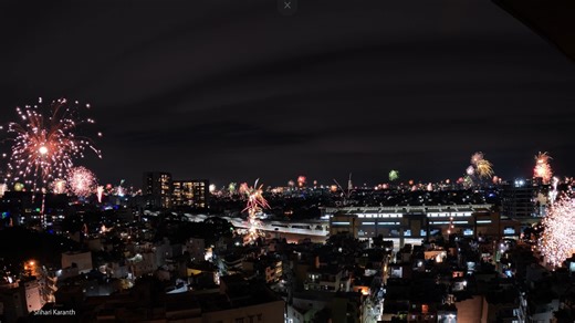 Bengaluru Diwali 2025: Video Captures Stunning Fireworks Amid City’s Calm Streets