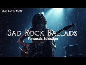 Sad Rock Ballads 🥀 ~ Best Songs 2025