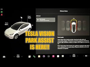 **NEW** Tesla Vision Park Assist is Here!! With Demonstration on Model Y