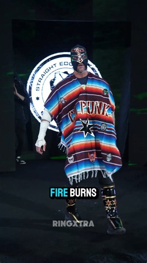 CM Punk just brought back “This Fire Burns” at Worlds Collide!