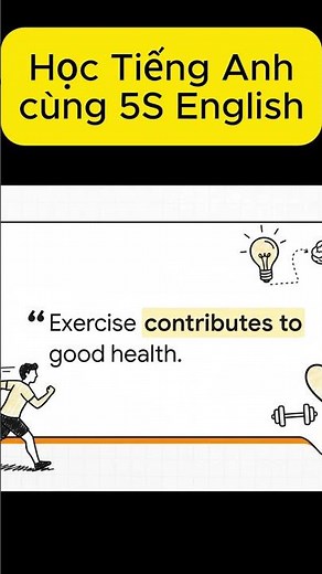 The phrase "contribute to something" #ielts #englishforkids #englishvocabulary