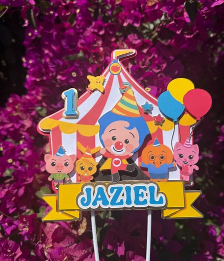 Plim Plim Cake Topper - Etsy