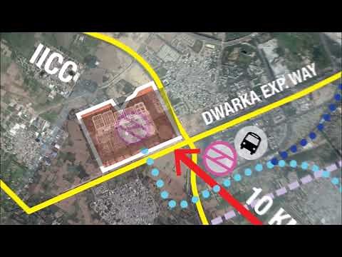 India International Convention & Expo Centre (IICC), Dwarka Walkthrough (English)