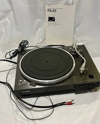Vintage Sony PS‑X5 Direct Drive Automatic Turntable System | eBay