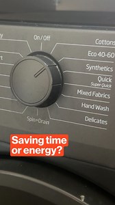 The drama is REAL when you’re standing in front of the washing machine. 😩 Do you go for speed or savings? Let us know your go-to in the comments – and why! 👇 #LaundryDay #EnergySavingTips #HomeHacks #Adulting #EonNext | E.ON Next