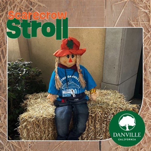 Experience the annual Scarecrow Stroll in Danville now through...