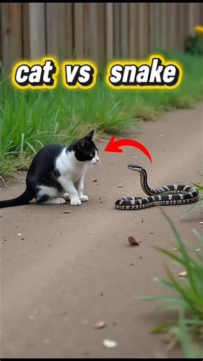 Cat vs Snake Reflex Battle 😱