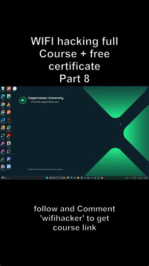 Certified Ethical Hacking Training தமிழ் on Instagram: "🚨 FREE Certified WiFi Security & Pentesting Course (தமிழ்) – With Certificate! 🔥 💻 Learn real hands-on WiFi security techniques using my open-source tool WIFIHacker – no boring theory, only practical demonstrations! 🎯 You’ll Learn: ✅ WiFi deauth simulation (user disconnect demo) ✅ Fake WiFi network creation ✅ Captive portal awareness & testing ✅ Kali Linux setup ✅ External WiFi adapter setup 🎓 Powered by Cappriciosec University – India