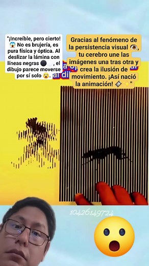 #aprendematematicayfisica #optica #deslizar #LAMINA #persistencia #visual #dibujo #cerebro #imagenes #ilusionesopticas #movimiento #physics #fisica #mathematics #ciencia #science #reelsfypシ #reelsfbシ #facebookviral #fblifestylechallenge #reelsviralシ #viralreelsシ #parati #fblifestyle | Aprende Matemática Y Física