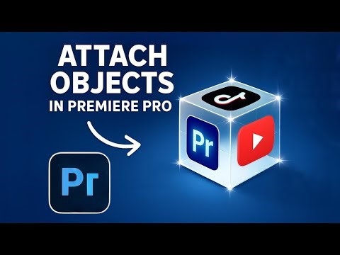 How To Attach OBJECTS To ANY Surface In Premiere Pro