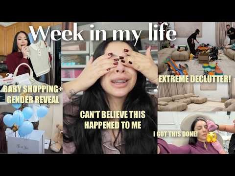 CAN'T BELIEVE THIS HAPPENED! week in my life| Baby shopping, traveling to Utah, extreme decluttering