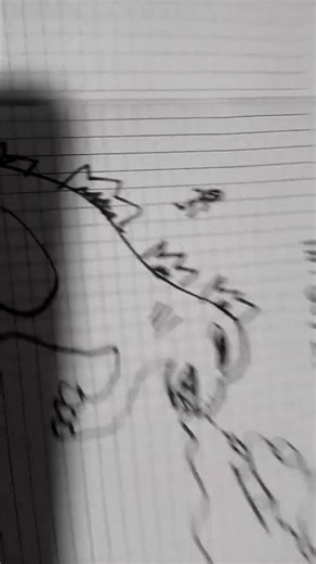 #drawing#gojira#1964do you like my drawing