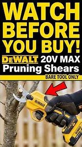 DEWALT 20V MAX Pruning Shears Garden Tool