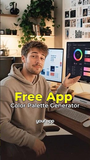 How to Pick Colors | AI color palette generator | Free color picker #colorpicker #shorts