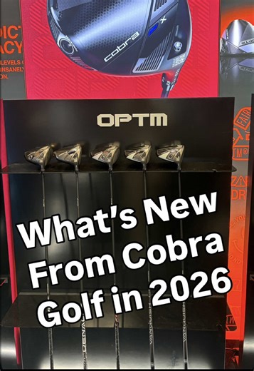 free shaft upgrades for juniors 😮 The new OPTM Driver from COBRA 🐍 should be on every golf parent’s radar. As your junior grows and gains speed, this driver grows with them 👀 thanks to complimentary shaft upgrades that keep the club properly fit at every stage. That means consistent feel, confidence at address, and high-performance results without needing to replace the entire driver each season. Smart investment, long-term performance, and happier juniors off the tee. 🏌️‍♂️🚀 #PGAShow #golf