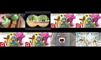 Mix of 8 videos from youtube : The scream contents 4