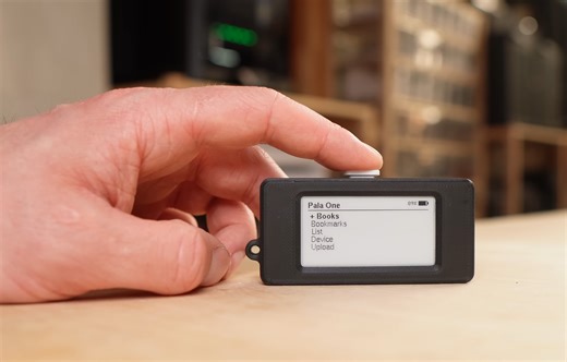 Tiny $30 DIY e-ink reader is smaller than an AirPods case with 2-week battery