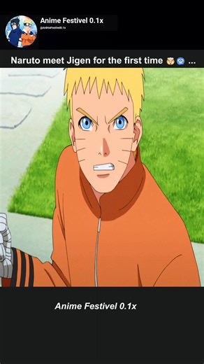 Naruto meet Jigen for the first time 🤯🥶#anime #naruto #jigen