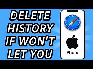 How to delete Safari history on iPhone if it won't let you [4 METHODS] (FULL GUIDE)