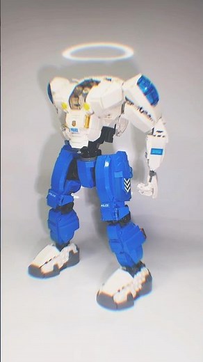 Refining my LEGO City Police Mech