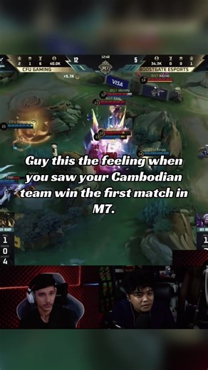 Excitement of CFU Gaming's M7 Win Celebration