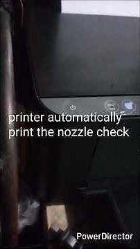 how to run nozzle check on Epson L3210 without computer