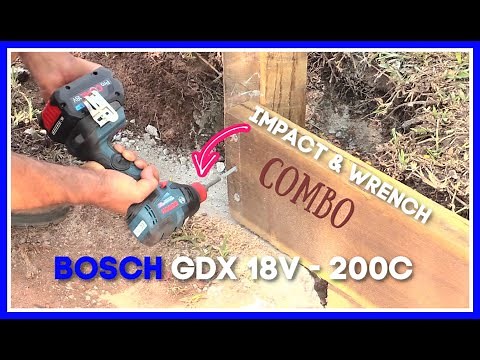 Bosch 2 in 1 - Impact Driver and Wrench review - Bosch GDX 18V 200C IDH182