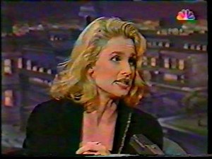 Nicollette Sheridan Jay Leno Show 1994 Knots Landing Desperate Housewifes Dynasty