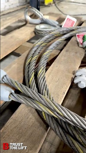 Thimble Eye 5/8" Wire Rope Slings | Thimbles Add Durability & Proper Maintain D/d Ratio for Lifting