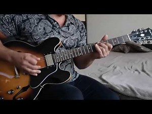 Epiphone dot with Gibson 57 pickups USA