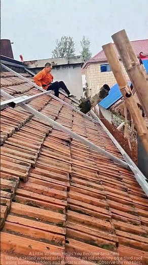 Full Process of Chimney Removal on the Roo