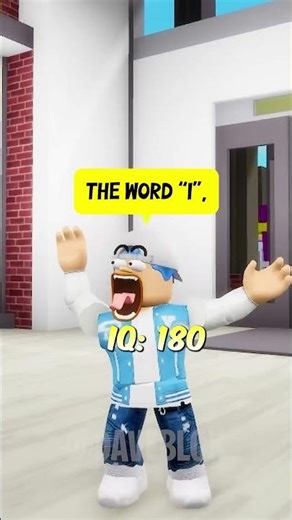 IQ COUNTER IN ROBLOX! ⛏️ #shorts