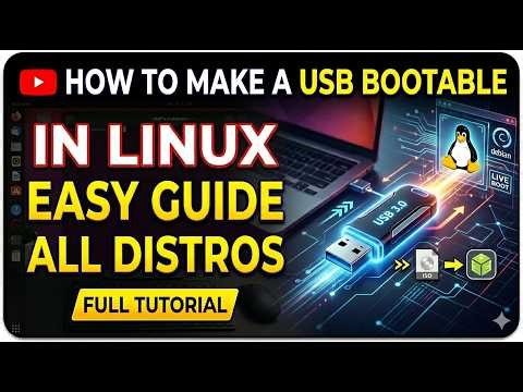 Make a Bootable USB in Linux Terminal | No GUI Required