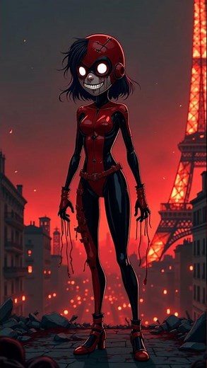 Miraculous Ladybug Turned into a TERRIFYING Cartoon Monster 😱 | Cursed AI Horror Edit