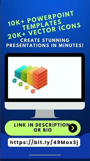 Create Professional Presentations in Minutes – 10K+ PowerPoint Templates & 20K+ Icons #shorts