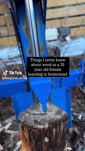 Not all wood 🪵 is created equal. We learned this the hard way the first year of maple syrup 🍁. . AGE MATTERS- a freshly cut tree is not going to burn well. It’s known as “green” or “wet”. As it is still drying out, it will smoke and take forever to burn. We let out wood age 1-2 years before we use it. . SIZE MATTERS- if you have an evaporator you will want to split your wood about size of your wrist. We have found that is the easiest way to get the evaporator hot and stay hot. 🔥 . TYPE MATTER