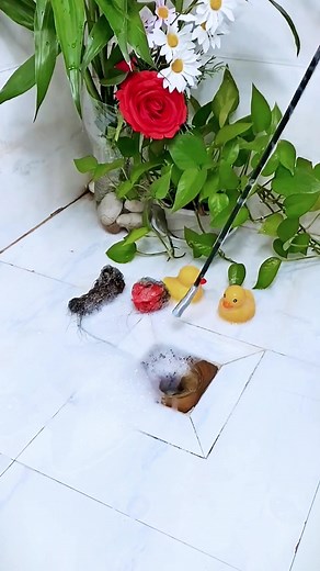 Spring pipe dredging tool dredge unblocker drain clog tool for kitchen #goodthing #dredge #cleanstick #fypシ #fyp