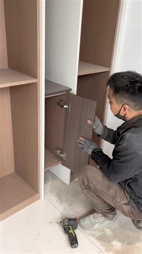 Minimalist Floating TV Cabinet Installation | Hidden Cable Management