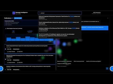 BioSearch NASA : AI-Powered Space Biology Explorer (NASA Space Apps Challenge 2025)