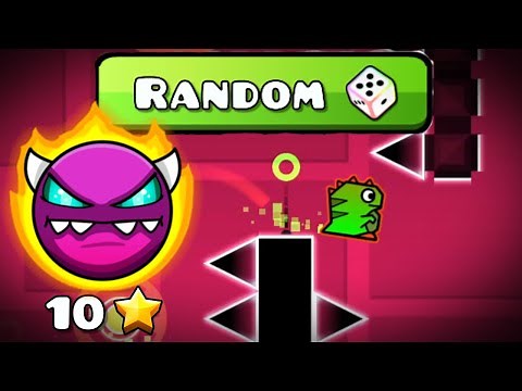 Generating Random Levels Until I Get a Rated Level! - Geometry Dash
