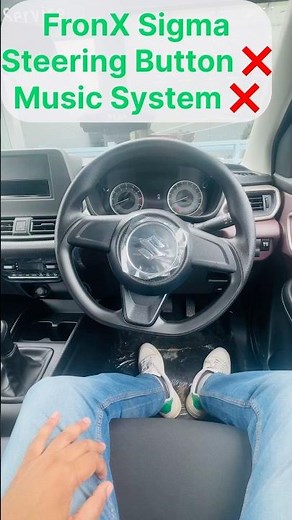Maruti Fronx Sigma Variant | Steering Control & Music System Features Explained #automobile #car
