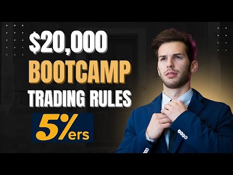 The 5%ers Bootcamp 20K Account Rules Explained | All in One Video for Trading ✔️