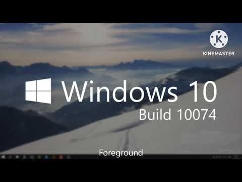 Windows 10 Build 10074 - All Sound Effects