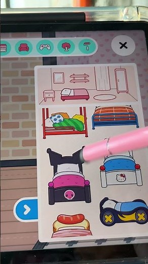 Toca boca hello kitty and friends beds are BACK!