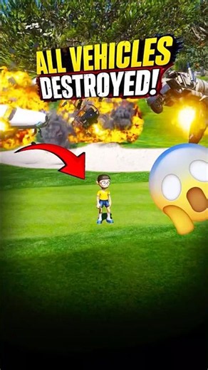 GTA 5 : NOBITA DESTROYED ALL VEHICLES IN THE GARDEN ! 🤯💥 #shorts #gta5