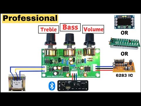 Get PROFESSIONAL Audio Quality with 4558D IC Bass Treble Board