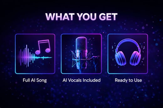 Créez une chanson ai accrocheuse en utilisant suno basée sur votre idée